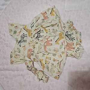 Safari Dress Set with Bow 🦒